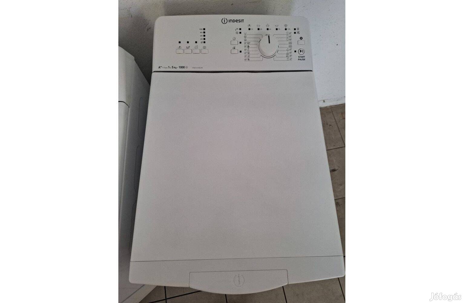 Felújított Indesit Itwa 51052W Mosógép [Hfv655] 6 hó garancia